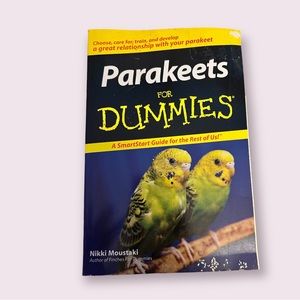 Parakeets for dummies book